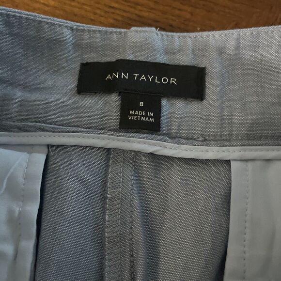 Ann Taylor Factory Women's Size: 8 Lt. Blue Shorts - Pre-owned - Picture 3 of 6
